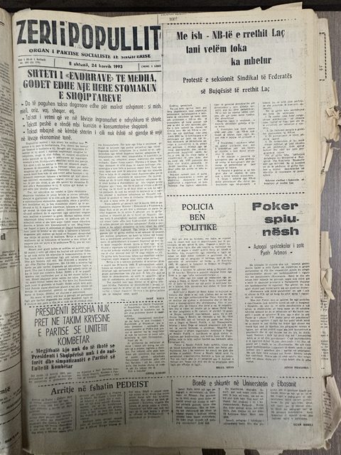 Zëri i Popullit 1993-07-24