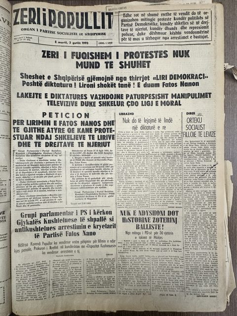 Zëri i Popullit 1993-08-03