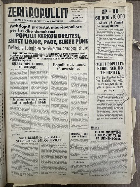 Zëri i Popullit 1993-08-05