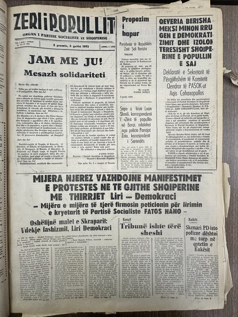 Zëri i Popullit 1993-08-06