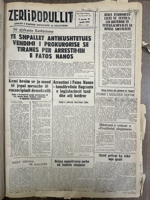 Zëri i Popullit 1993-08-10
