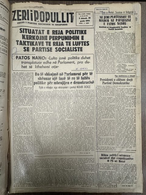 Zëri i Popullit 1993-08-28