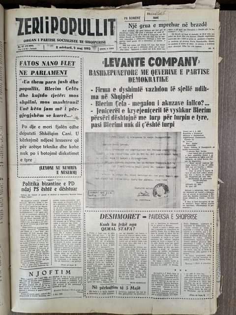 Zëri i Popullit 1993-05-05