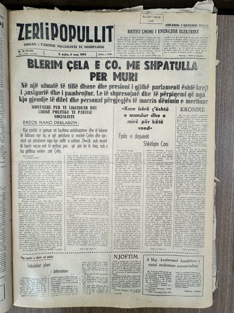 Zëri i Popullit 1993-05-06