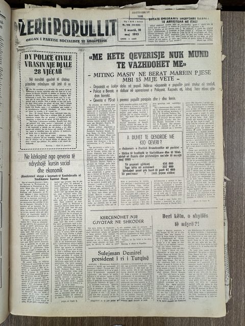 Zëri i Popullit 1993-05-18