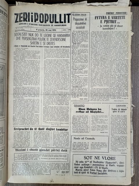 Zëri i Popullit 1993-05-28