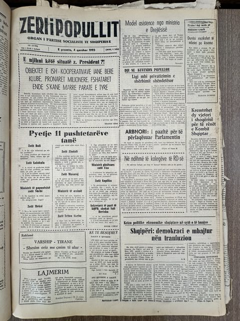 Zëri i Popullit 1993-06-04