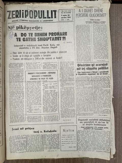 Zëri i Popullit 1993-06-24