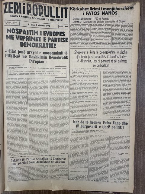 Zëri i Popullit 1993-09-05