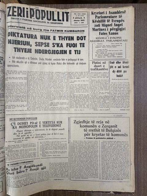 Zëri i Popullit 1993-09-08