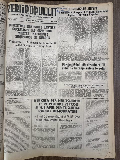 Zëri i Popullit 1993-09-12