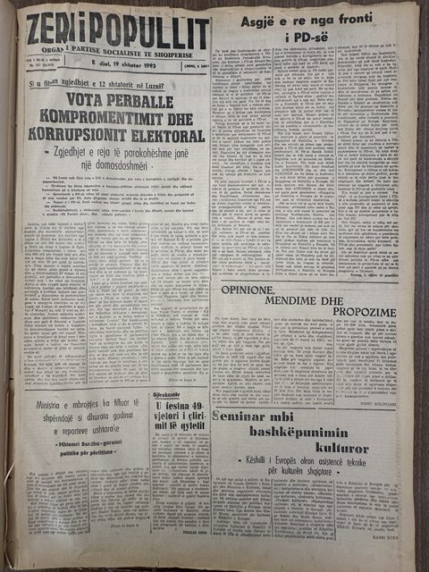 Zëri i Popullit 1993-09-19