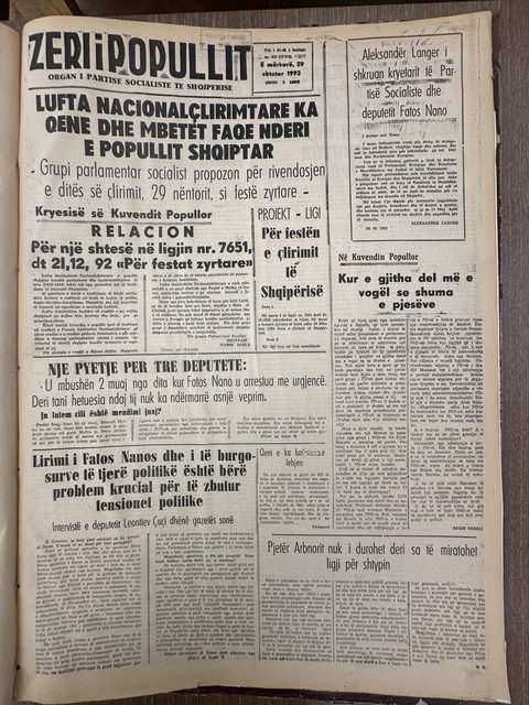 Zëri i Popullit 1993-09-30