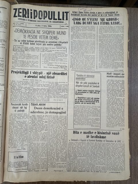Zëri i Popullit 1993-10-03