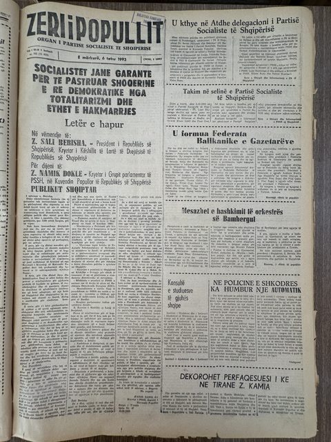 Zëri i Popullit 1993-10-06