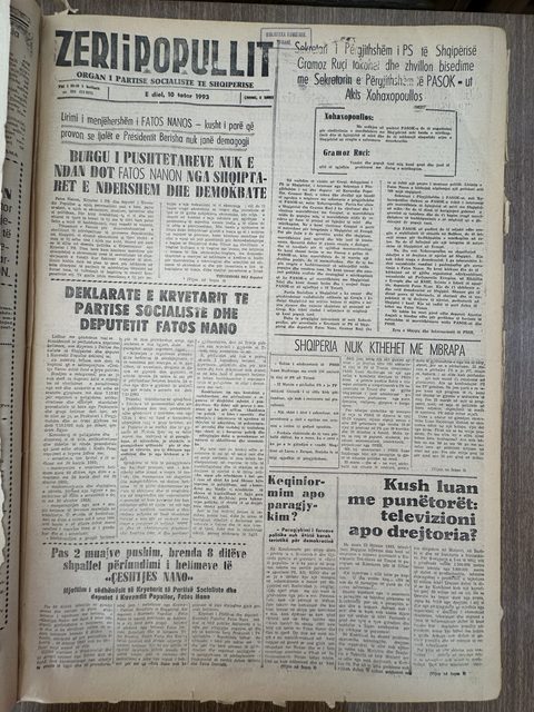 Zëri i Popullit 1993-10-10