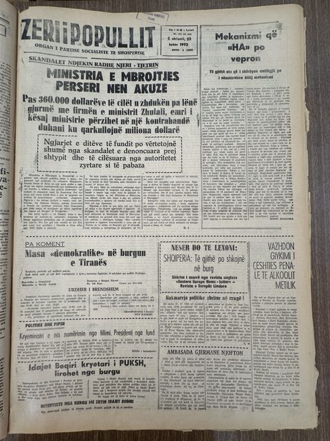 Zëri i Popullit 1993-10-23