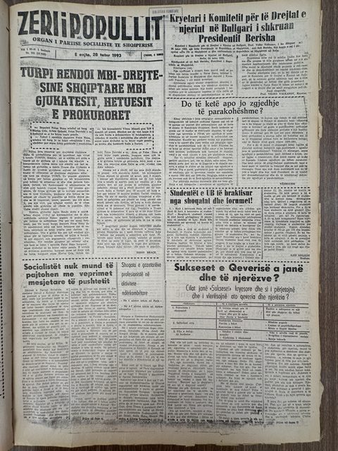 Zëri i Popullit 1993-10-28
