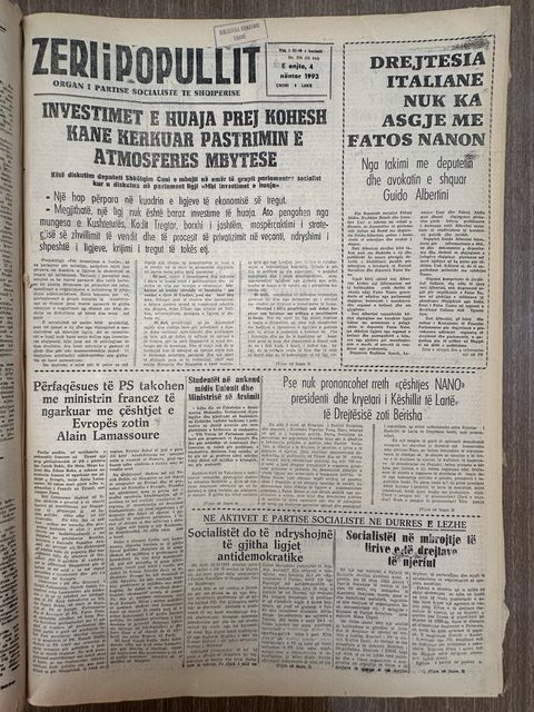 Zëri i Popullit 1993-11-04