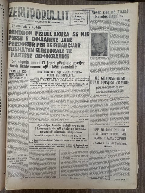 Zëri i Popullit 1993-11-11