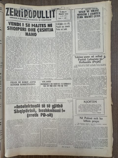 Zëri i Popullit 1993-12-05
