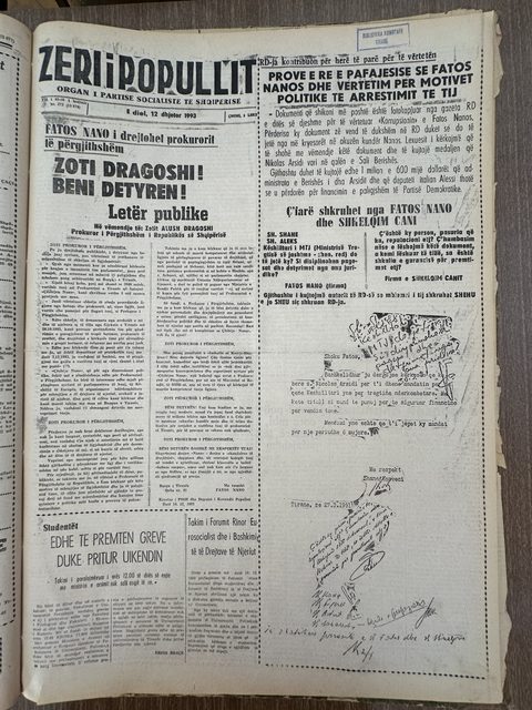 Zëri i Popullit 1993-12-12