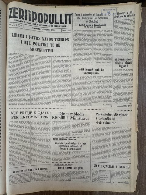 Zëri i Popullit 1993-12-14