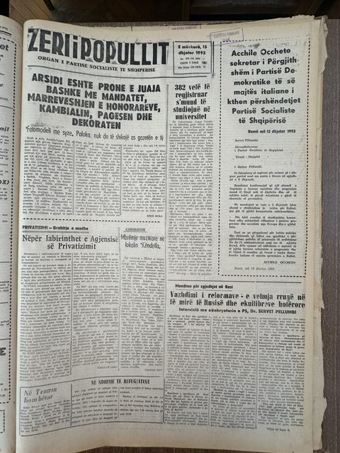 Zëri i Popullit 1993-12-15