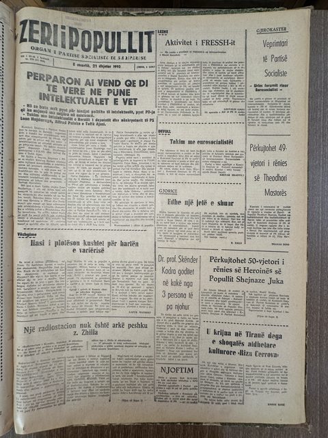 Zëri i Popullit 1993-07-21