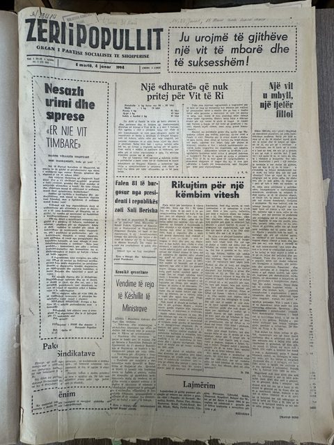 Zëri i Popullit 1994-01-04