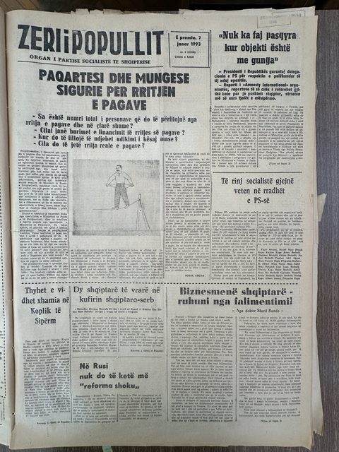 Zëri i Popullit 1994-01-07