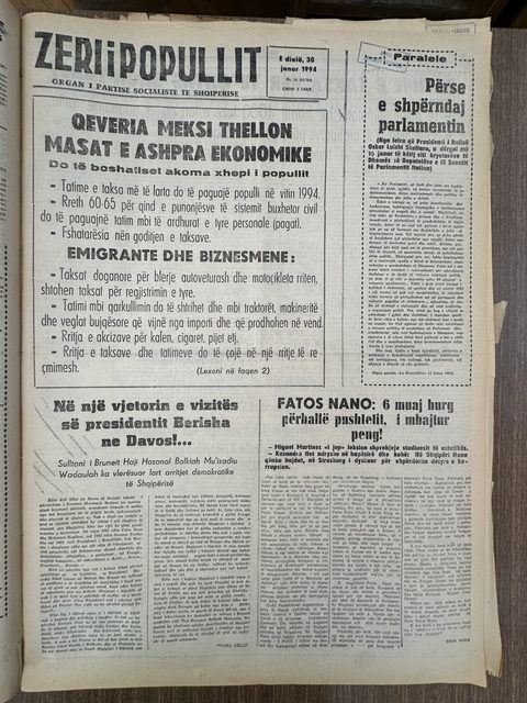 Zëri i Popullit 1994-01-30