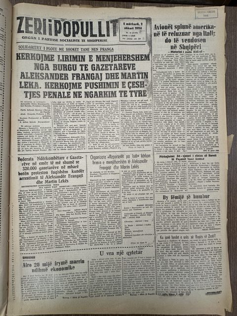 Zëri i Popullit 1994-02-02