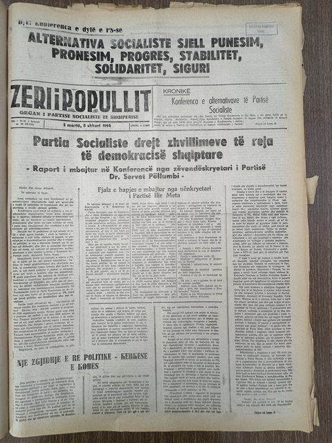 Zëri i Popullit 1994-02-08