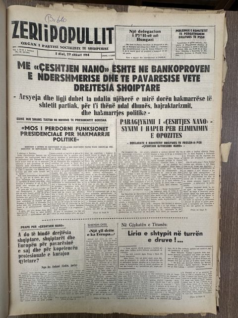 Zëri i Popullit 1994-02-27