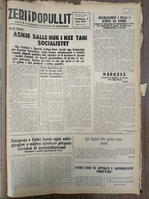 Zëri i Popullit 1994-03-02