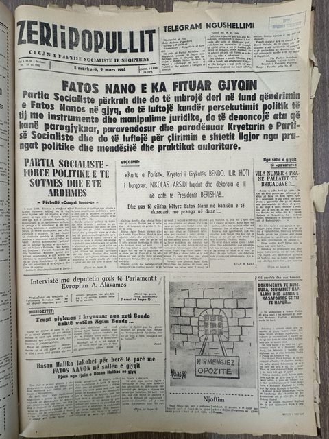 Zëri i Popullit 1994-03-09