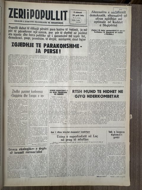 Zëri i Popullit 1994-04-23