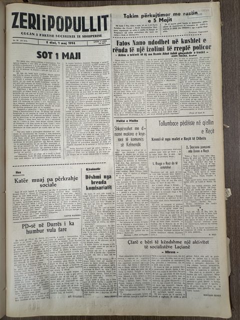Zëri i Popullit 1994-05-01