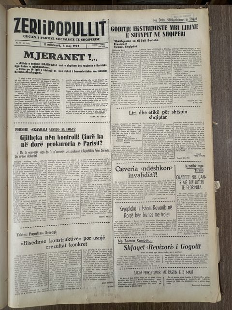Zëri i Popullit 1994-05-04