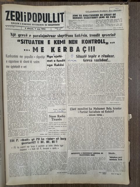 Zëri i Popullit 1994-05-07