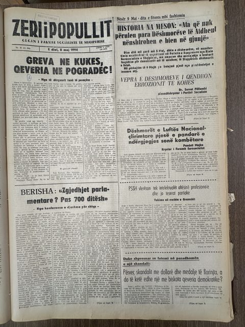 Zëri i Popullit 1994-05-08