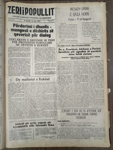 Zëri i Popullit 1994-05-10