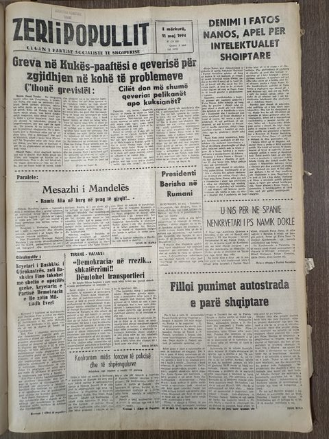 Zëri i Popullit 1994-05-11
