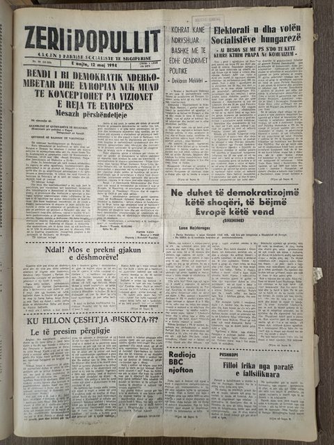 Zëri i Popullit 1994-05-12