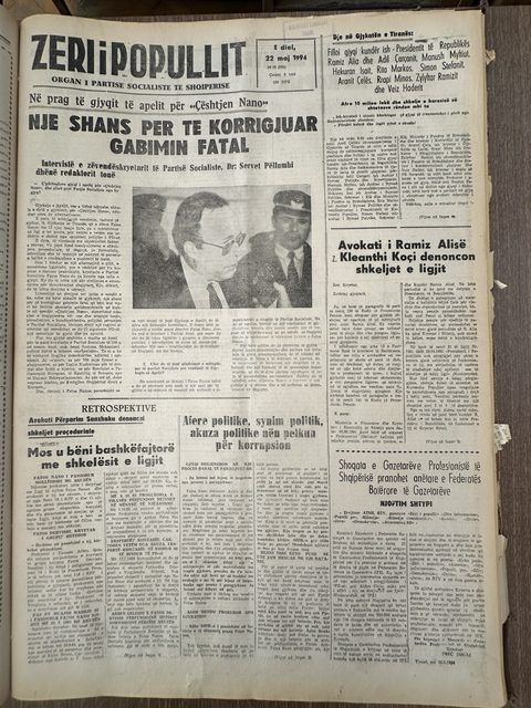 Zëri i Popullit 1994-05-22