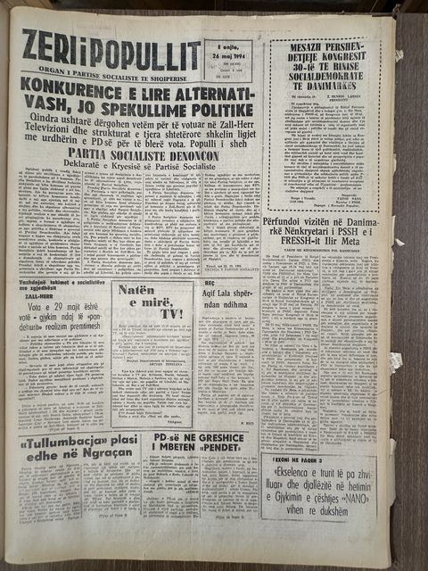 Zëri i Popullit 1994-05-26