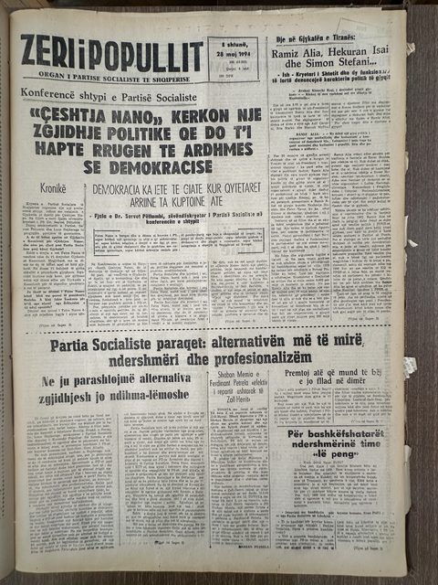 Zëri i Popullit 1994-05-28