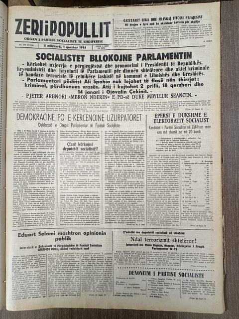 Zëri i Popullit 1994-06-01