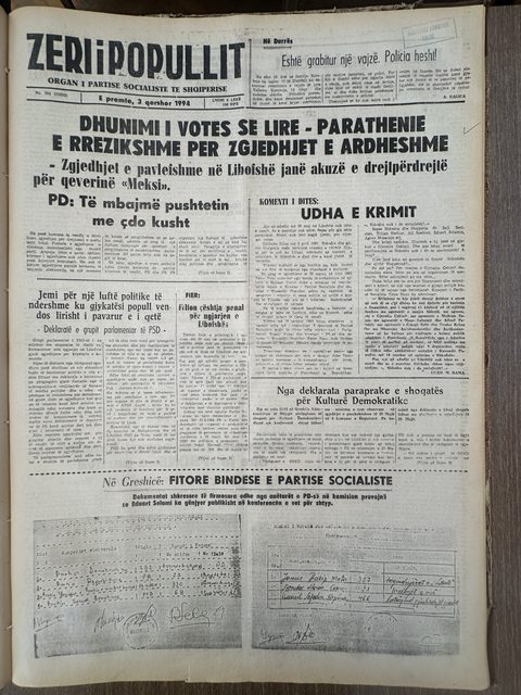 Zëri i Popullit 1994-06-03